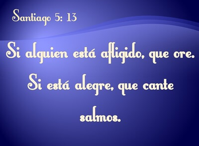 SANTIAGO 5:13